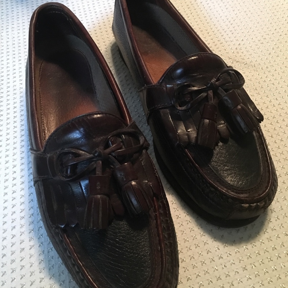 Cole Haan Tasseled Loafers Mens Shoes - Picture 2 of 6